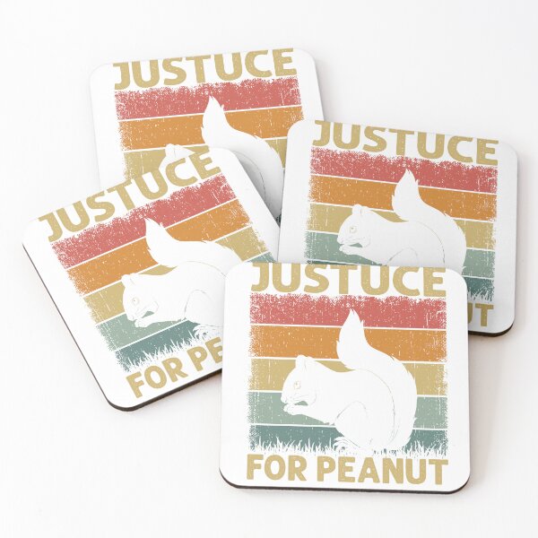 Artikelvorschau, Gerechtigkeit für Peanut das Eichhörnchen T-Shirt - Erdnuss Eichhörnchen entworfen und verkauft von VISIONSTURME.