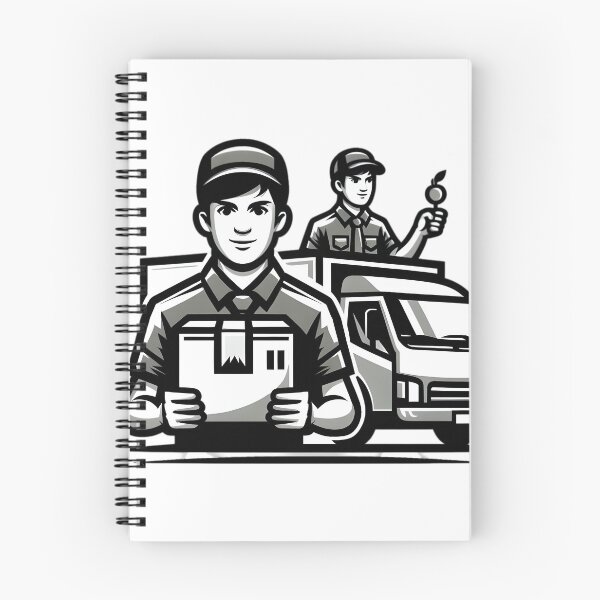 Item preview, "Speed on Wheels: The Ultimate Delivery Hero" designed and sold by vectorillus.