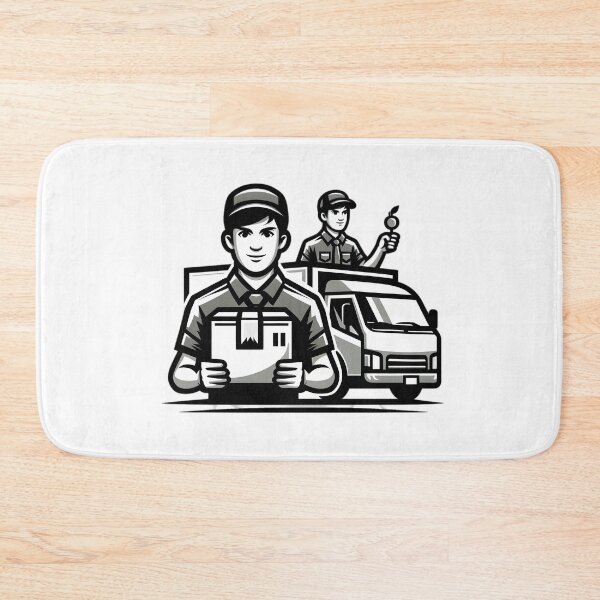Item preview, "Speed on Wheels: The Ultimate Delivery Hero" designed and sold by vectorillus.