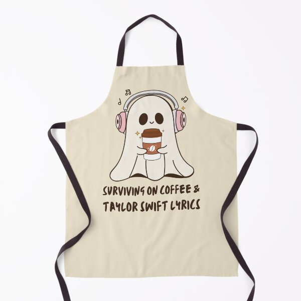 Item preview, Surviving On Coffee And Taylor Swift Lyrics designed and sold by Fanverse Merchandise.