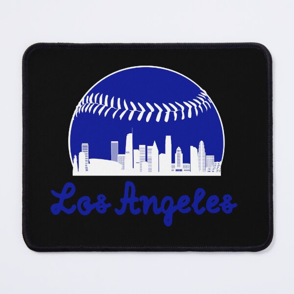 Item preview, Blue Baseball Los Angeles Skyline designed and sold by SD-LA-AND-U.
