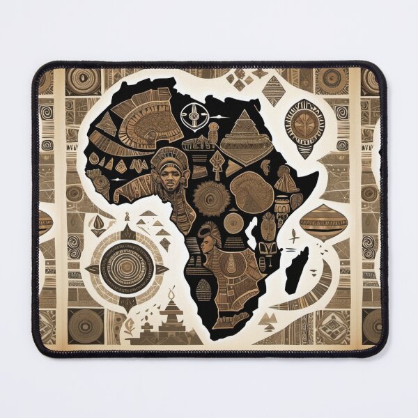 Item preview, Abstract Africa Print Design designed and sold by AnkhLyfeApparel.