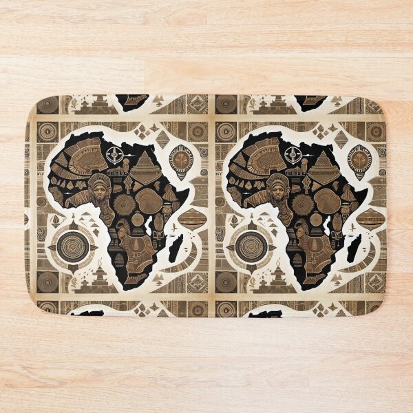 Item preview, Abstract Africa Print Design designed and sold by AnkhLyfeApparel.