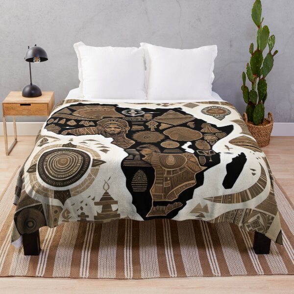 Item preview, Abstract Africa Print Design designed and sold by AnkhLyfeApparel.