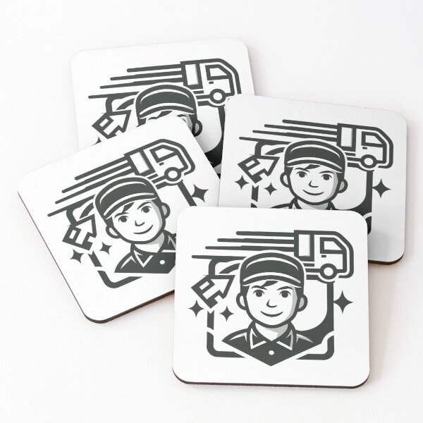 Item preview, "Speed on Wheels: The Ultimate Delivery Hero" designed and sold by vectorillus.