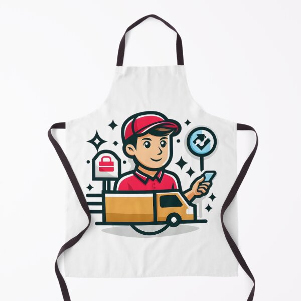 Item preview, "Speed on Wheels: The Ultimate Delivery Hero" designed and sold by vectorillus.
