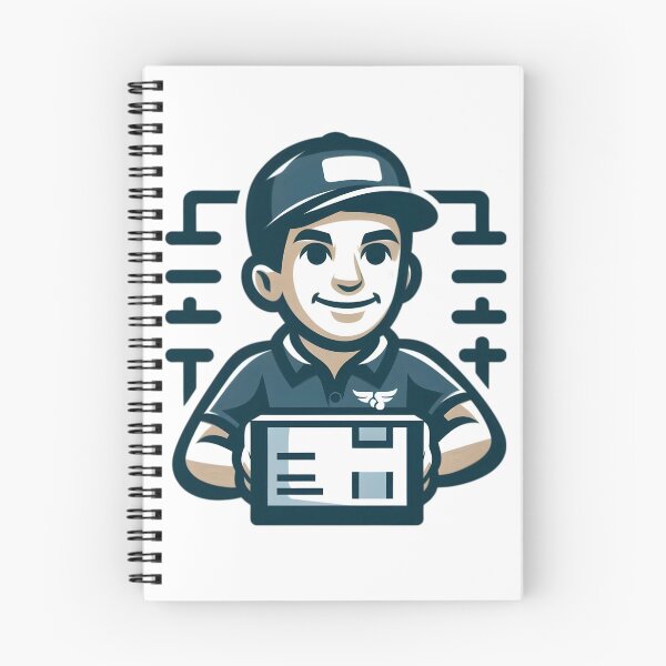 Item preview, "Speed on Wheels: The Ultimate Delivery Hero" designed and sold by vectorillus.