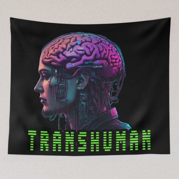 Item preview, Transhuman, Cybernetic Mind, Cyberpunk designed and sold by Burn-Ego.