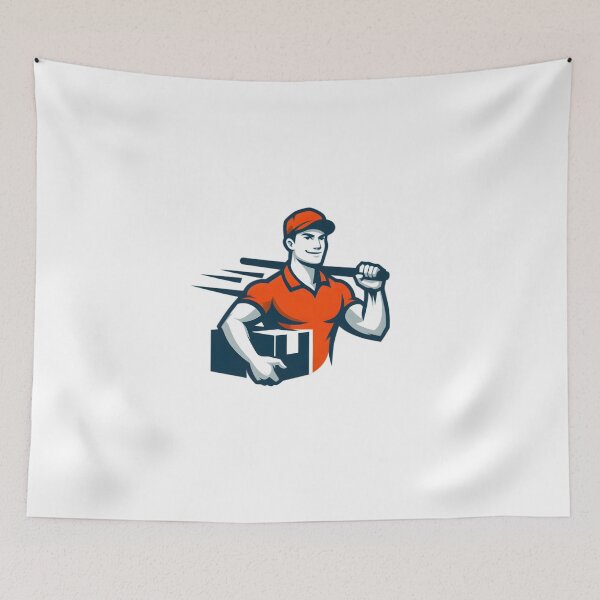 Item preview, "Speed on Wheels: The Ultimate Delivery Hero" designed and sold by vectorillus.