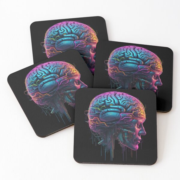 Item preview, Cyborg Brain, Cybernetic Mind, Cyberpunk designed and sold by Burn-Ego.