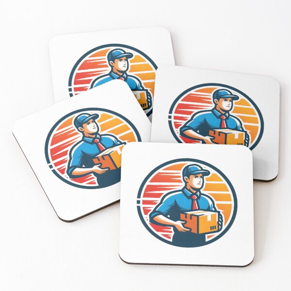 Item preview, "Speed on Wheels: The Ultimate Delivery Hero" designed and sold by vectorillus.