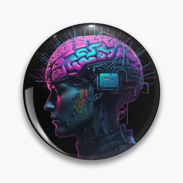 Item preview, Cyborg, Cybernetic Mind, Cyberpunk designed and sold by Burn-Ego.
