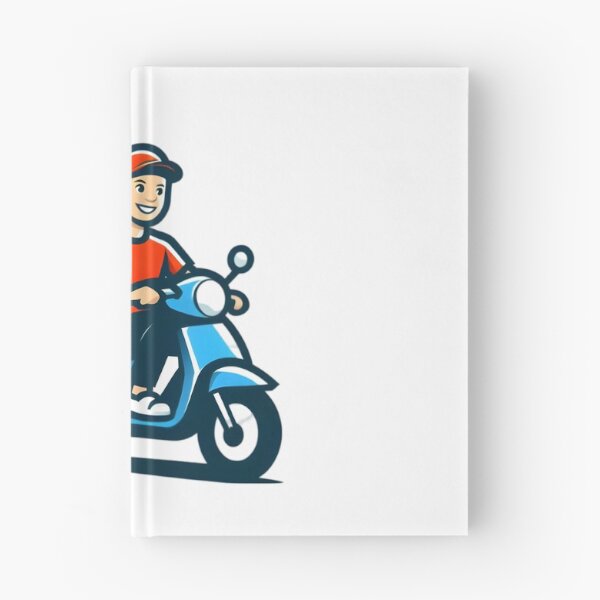 Item preview, "Speed on Wheels: The Ultimate Delivery Hero" designed and sold by vectorillus.