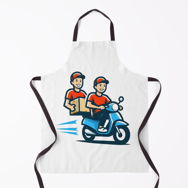 Item preview, "Speed on Wheels: The Ultimate Delivery Hero" designed and sold by vectorillus.