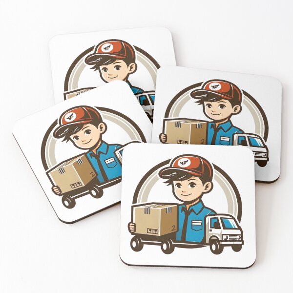 Item preview, "Speed on Wheels: The Ultimate Delivery Hero" designed and sold by vectorillus.