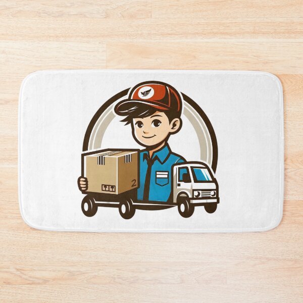 Item preview, "Speed on Wheels: The Ultimate Delivery Hero" designed and sold by vectorillus.