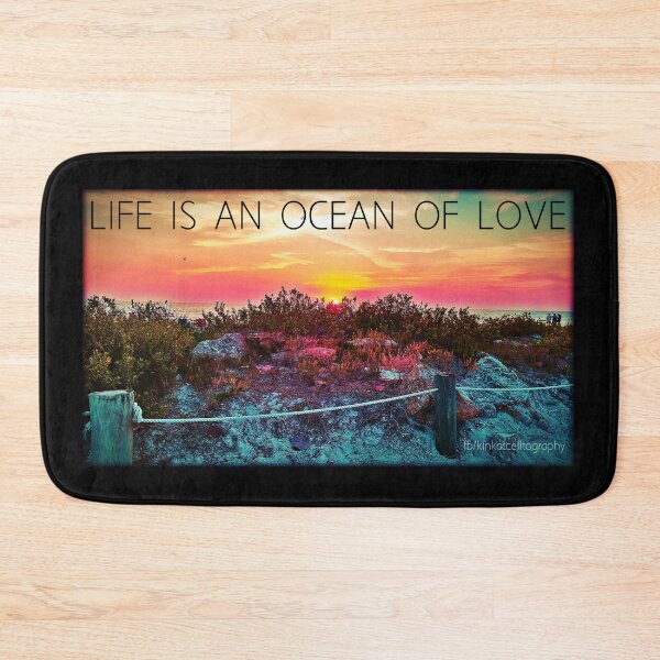Item preview, Life Is An Ocean Of Love designed and sold by kinkatstyle.