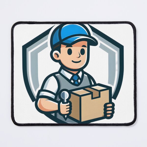 Item preview, "Speed on Wheels: The Ultimate Delivery Hero" designed and sold by vectorillus.