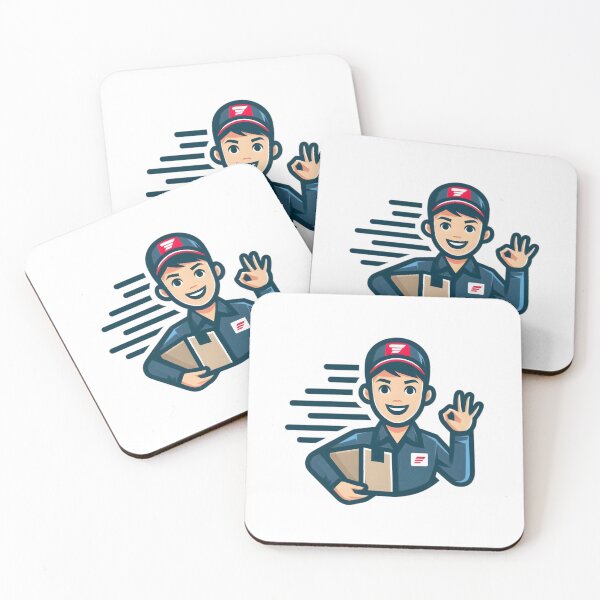 Item preview, "Speed on Wheels: The Ultimate Delivery Hero" designed and sold by vectorillus.