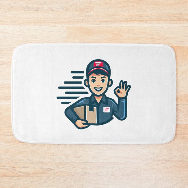 Item preview, "Speed on Wheels: The Ultimate Delivery Hero" designed and sold by vectorillus.