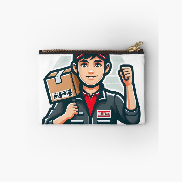 Item preview, "Speed on Wheels: The Ultimate Delivery Hero" designed and sold by vectorillus.