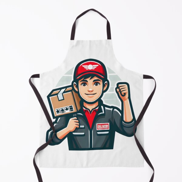 Item preview, "Speed on Wheels: The Ultimate Delivery Hero" designed and sold by vectorillus.
