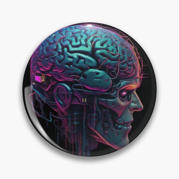 Item preview, Tech Head, Cybernetic Mind, Cyberpunk designed and sold by Burn-Ego.