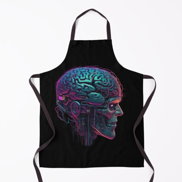 Item preview, Tech Head, Cybernetic Mind, Cyberpunk designed and sold by Burn-Ego.