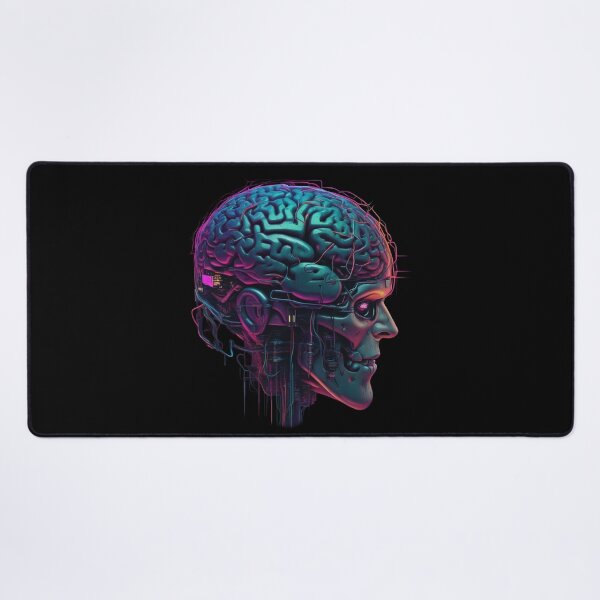 Item preview, Tech Head, Cybernetic Mind, Cyberpunk designed and sold by Burn-Ego.