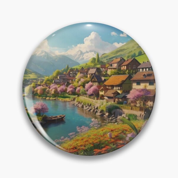 Item preview, Village of Blooms and Valley Charm designed and sold by BlareBlare.