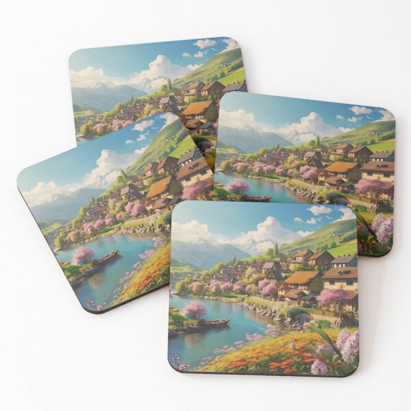 Item preview, Village of Blooms and Valley Charm designed and sold by BlareBlare.