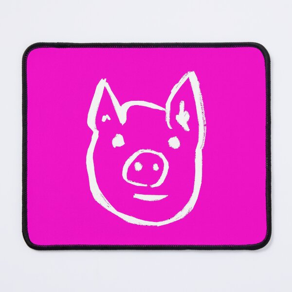 Item preview, Neon Pink Piggy Face designed and sold by MagentaTwilight.