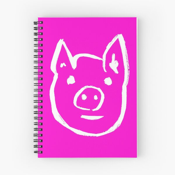 Item preview, Neon Pink Piggy Face designed and sold by MagentaTwilight.
