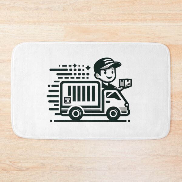 Item preview, "Speed on Wheels: The Ultimate Delivery Hero" designed and sold by vectorillus.