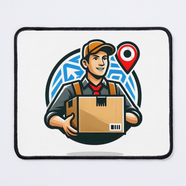 Item preview, "Speed on Wheels: The Ultimate Delivery Hero" designed and sold by vectorillus.