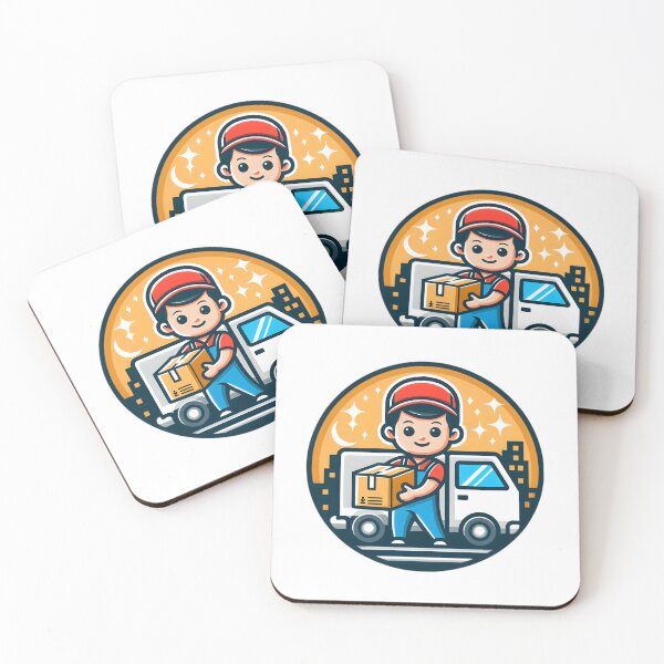 Item preview, "Speed on Wheels: The Ultimate Delivery Hero" designed and sold by vectorillus.