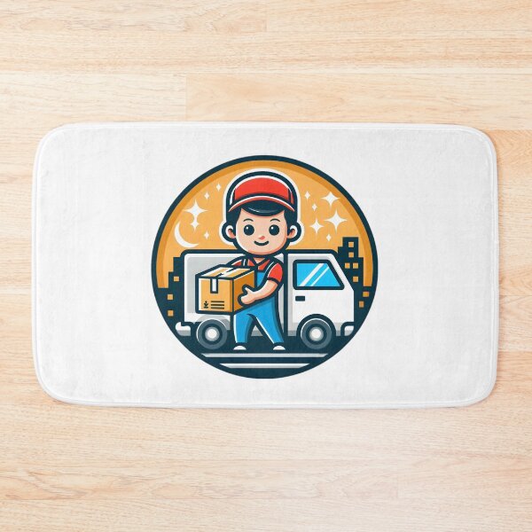 Item preview, "Speed on Wheels: The Ultimate Delivery Hero" designed and sold by vectorillus.