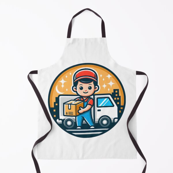 Item preview, "Speed on Wheels: The Ultimate Delivery Hero" designed and sold by vectorillus.