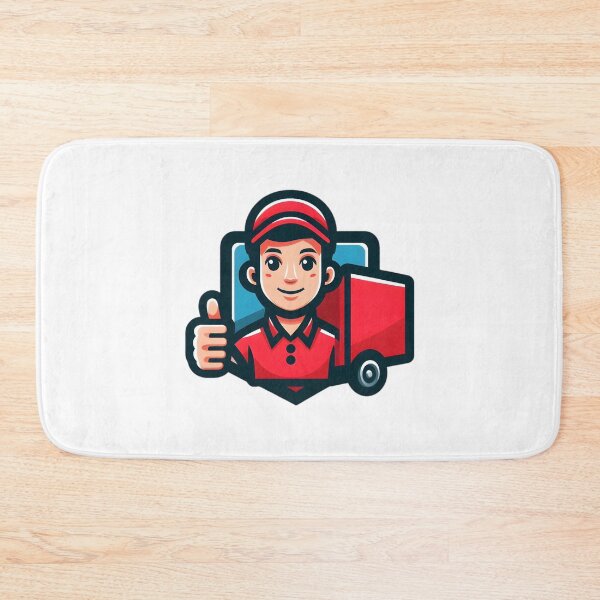 Item preview, "Speed on Wheels: The Ultimate Delivery Hero" designed and sold by vectorillus.
