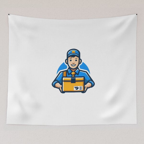 Item preview, "Speed on Wheels: The Ultimate Delivery Hero" designed and sold by vectorillus.
