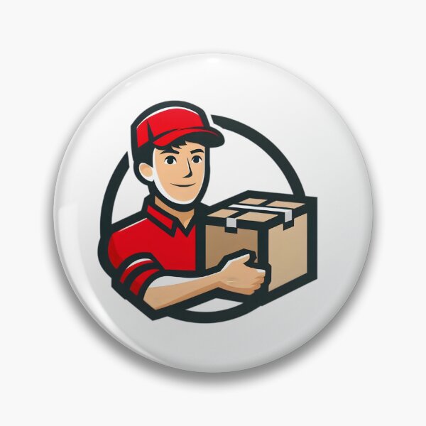 Item preview,  "Speed on Wheels: The Ultimate Delivery Hero" designed and sold by vectorillus.
