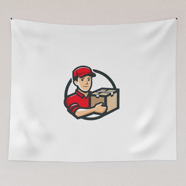 Item preview,  "Speed on Wheels: The Ultimate Delivery Hero" designed and sold by vectorillus.