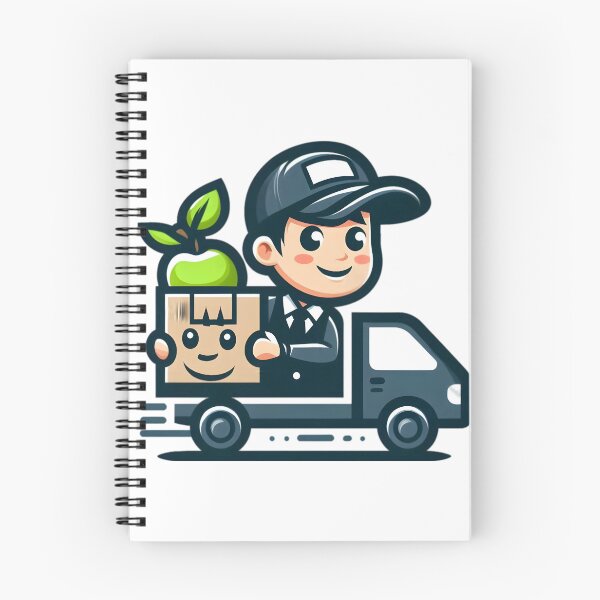 Item preview, "Speed on Wheels: The Ultimate Delivery Hero" designed and sold by vectorillus.