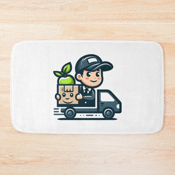 Item preview, "Speed on Wheels: The Ultimate Delivery Hero" designed and sold by vectorillus.
