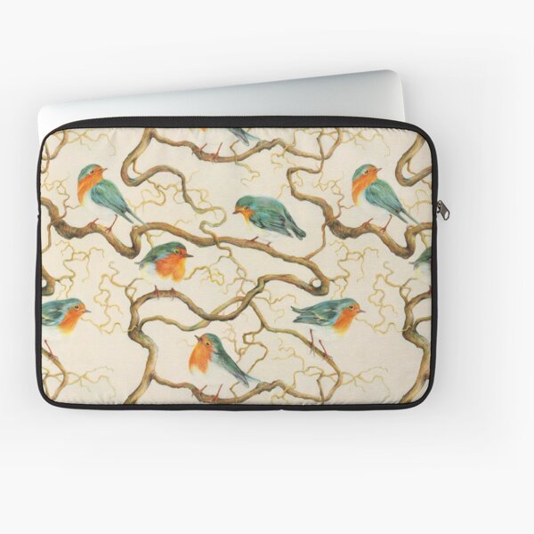 Robin In The Corkscrew Laptop Sleeve