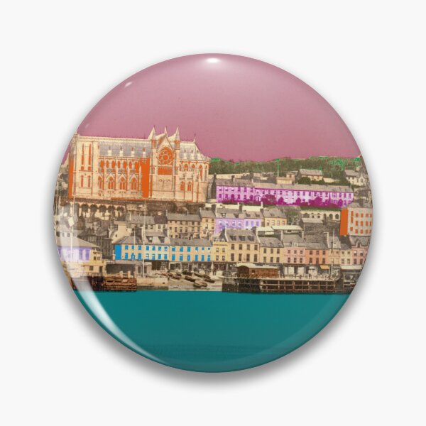Item preview, vintage Cobh, Ireland skyline designed and sold by Mauswohn.