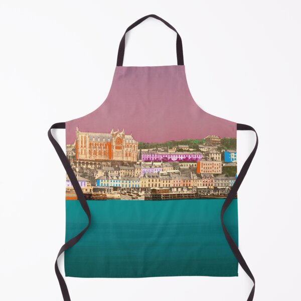 Item preview, vintage Cobh, Ireland skyline designed and sold by Mauswohn.