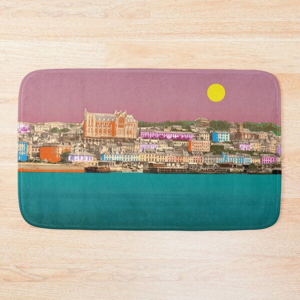 Item preview, vintage Cobh, Ireland skyline designed and sold by Mauswohn.