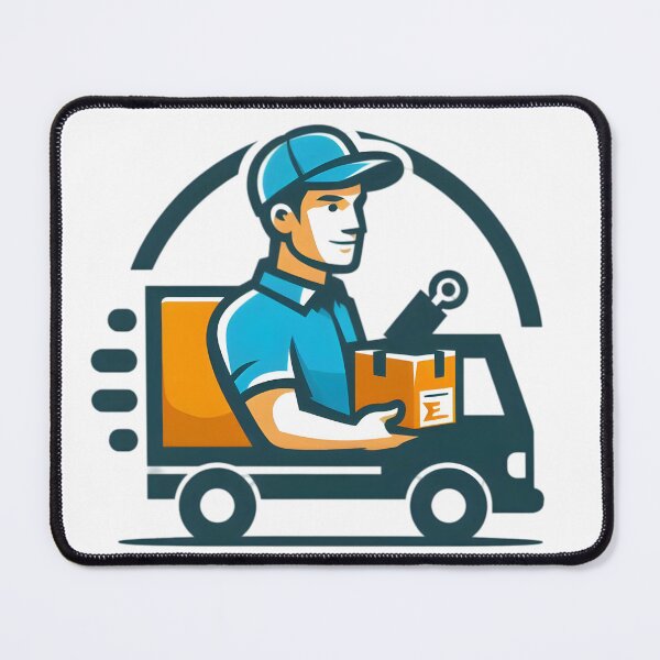 Item preview, "Speed on Wheels: The Ultimate Delivery Hero" designed and sold by vectorillus.