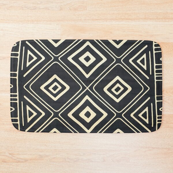 Item preview, Black And White African Mud Cloth Pattern designed and sold by Tamas Das.
